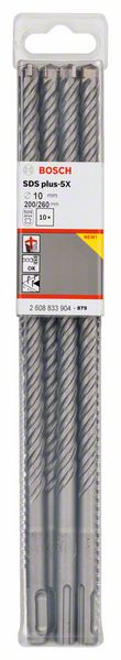 SDS-Plus-5X Kırıcı Delici Ucu 10*260 mm 10lu Yedek Parça, Aksesuar ve Bakım Onarım Hizmeti