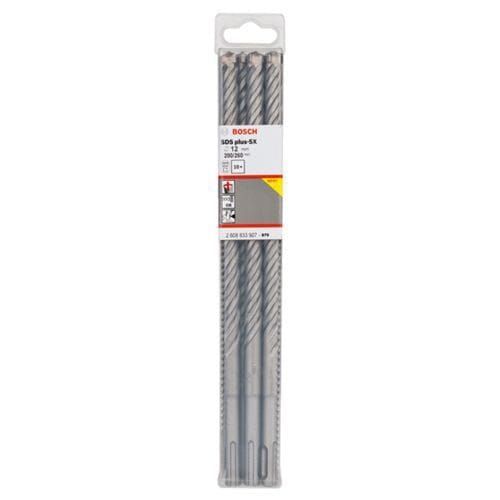 SDS-Plus-5X Kırıcı Delici Ucu 12*260 mm 10lu Yedek Parça, Aksesuar ve Bakım Onarım Hizmeti