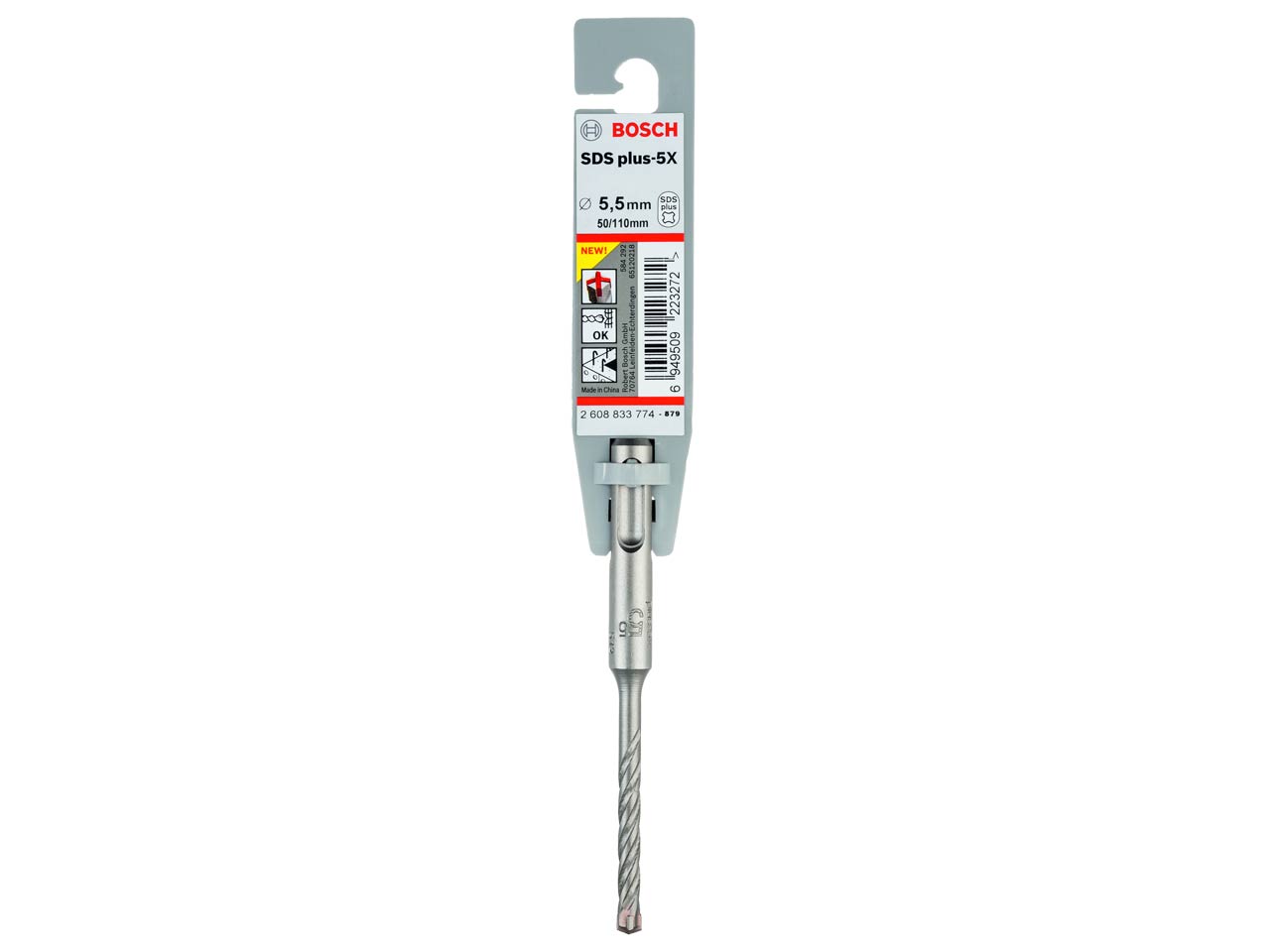 SDS-Plus-5X Kırıcı Delici Ucu 5,5*110 mm 1li Yedek Parça, Aksesuar ve Bakım Onarım Hizmeti