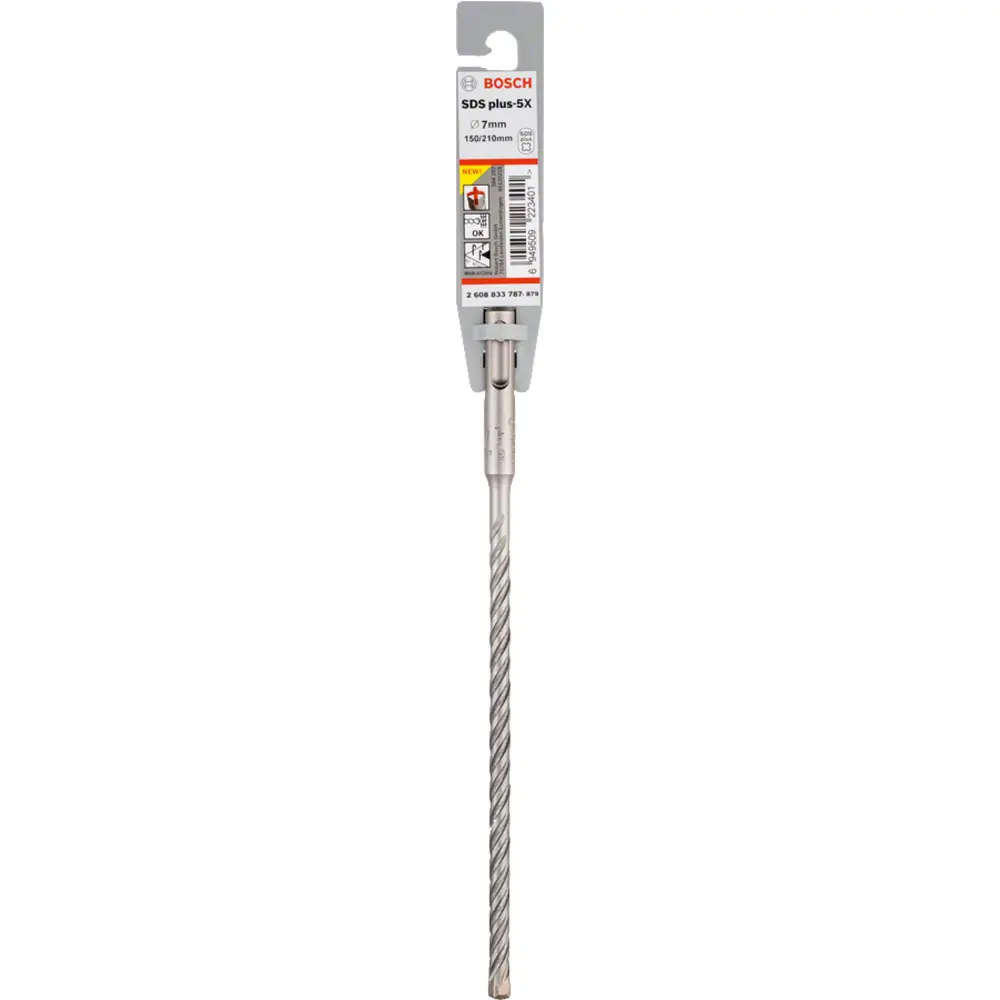 SDS-Plus-5X Kırıcı Delici Ucu 7*210 mm 1li Yedek Parça, Aksesuar ve Bakım Onarım Hizmeti