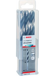 HSSPointTeQ Metal Matkap Ucu 11,6mm 5li Yedek Parça, Aksesuar ve Bakım Onarım Hizmeti