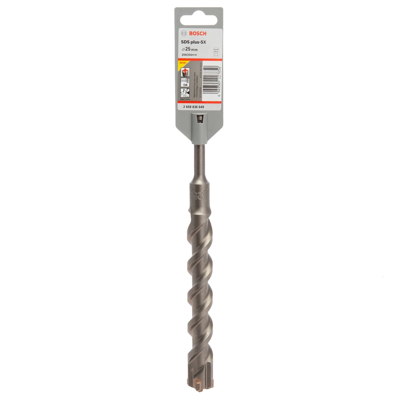 SDS-Plus-5X Kırıcı Delici Ucu 25*250 mm 1li Yedek Parça, Aksesuar ve Bakım Onarım Hizmeti