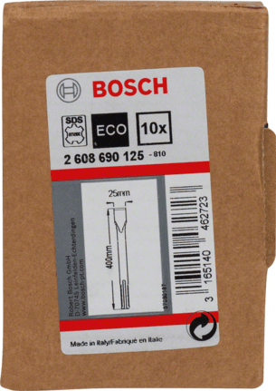 SDS-Max Yassı Keski 400*25 mm 10lu Yedek Parça, Aksesuar ve Bakım Onarım Hizmeti