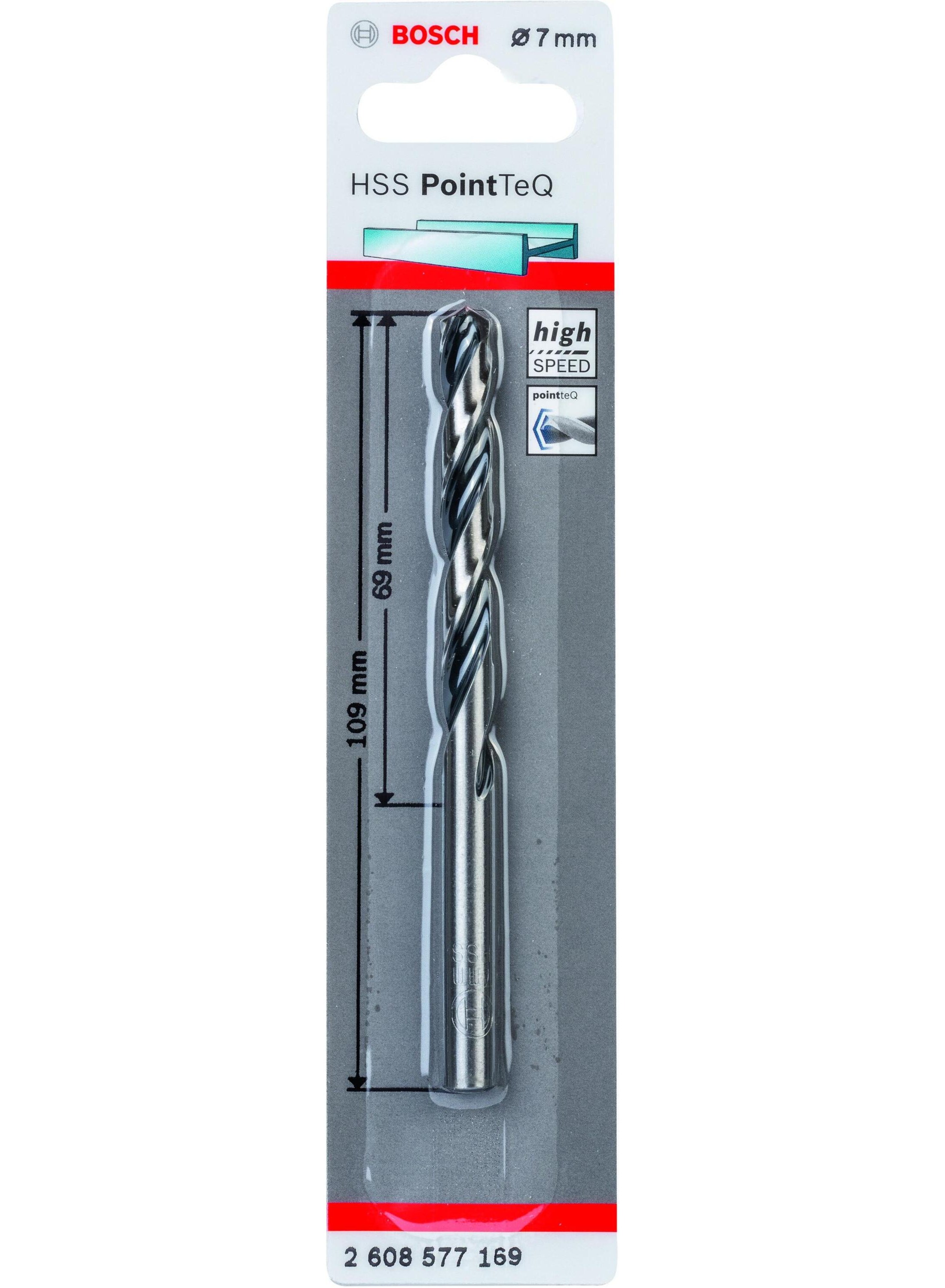 HSSPointTeQ Metal Matkap Ucu 7,0mm 1li Yedek Parça, Aksesuar ve Bakım Onarım Hizmeti