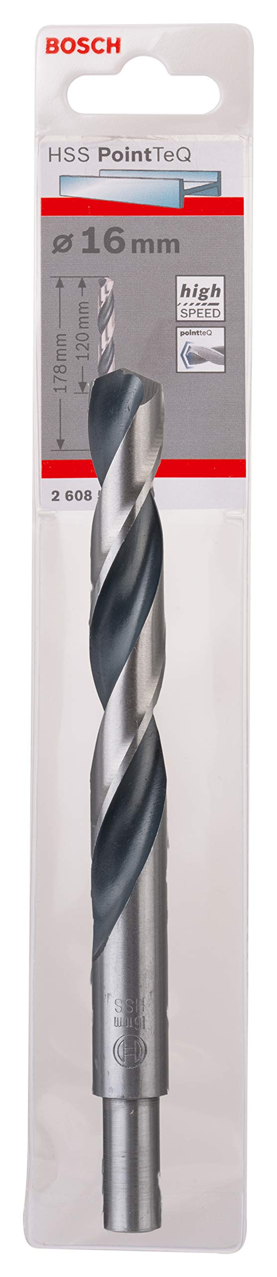 HSSPointTeQ Metal Matkap Ucu 16,0mm 1li Yedek Parça, Aksesuar ve Bakım Onarım Hizmeti