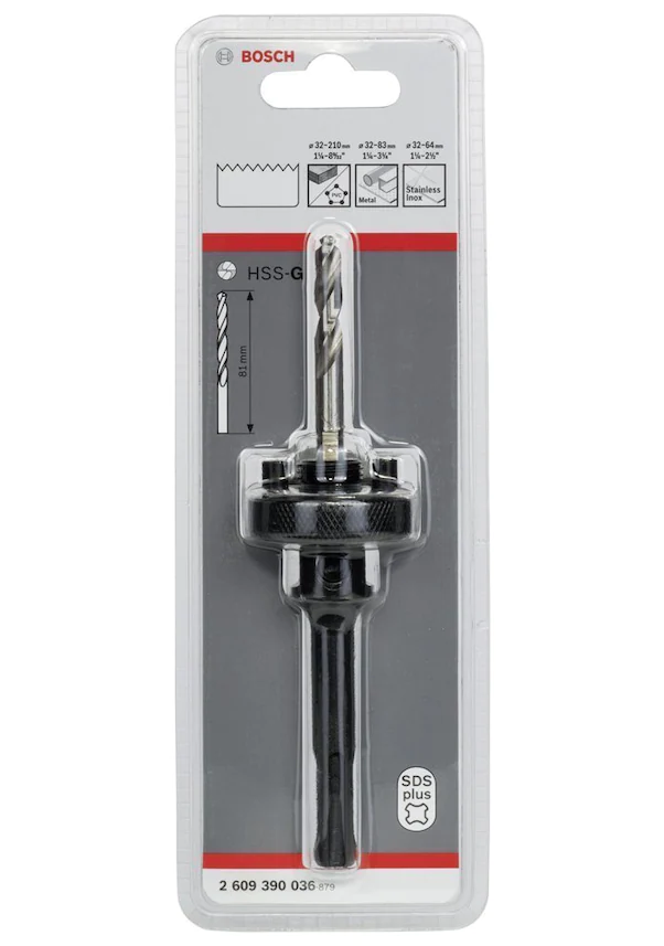 Standart SDS-Plus Panç Adaptör 32-210mm Yedek Parça, Aksesuar ve Bakım Onarım Hizmeti