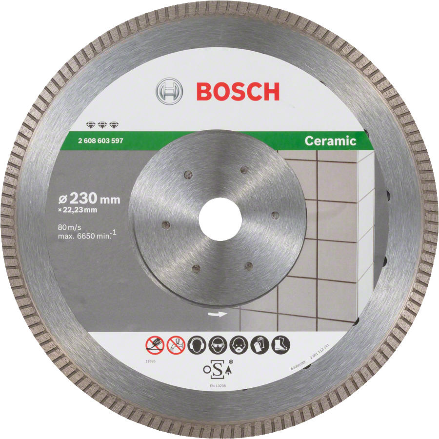 Elmas Kesme Disk BFSeramikEx 230*22,23mm Yedek Parça, Aksesuar ve Bakım Onarım Hizmeti
