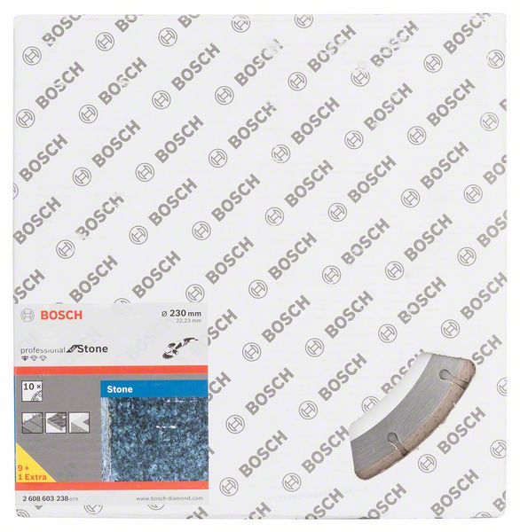 Elmas Kesme Disk SFTaş 230*22,23mm 9+1 Yedek Parça, Aksesuar ve Bakım Onarım Hizmeti