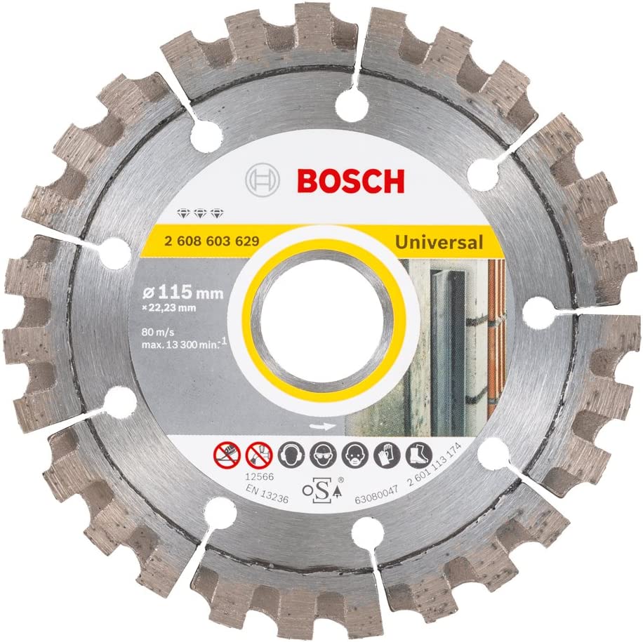 Elmas Kesme Disk BFUniversal+Metaletal 115*22,23mm Yedek Parça, Aksesuar ve Bakım Onarım Hizmeti