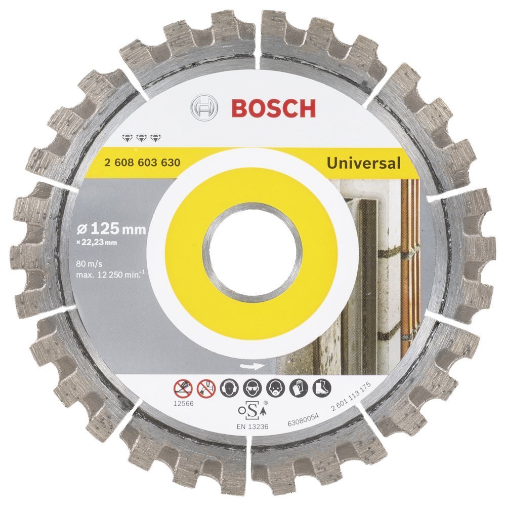 Elmas Kesme Disk BFUniversal+Metaletal 125*22,23mm Yedek Parça, Aksesuar ve Bakım Onarım Hizmeti