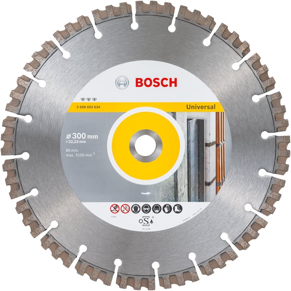 Elmas Kesme Disk BFUniversal+Metaletal 300*22,23mm Yedek Parça, Aksesuar ve Bakım Onarım Hizmeti