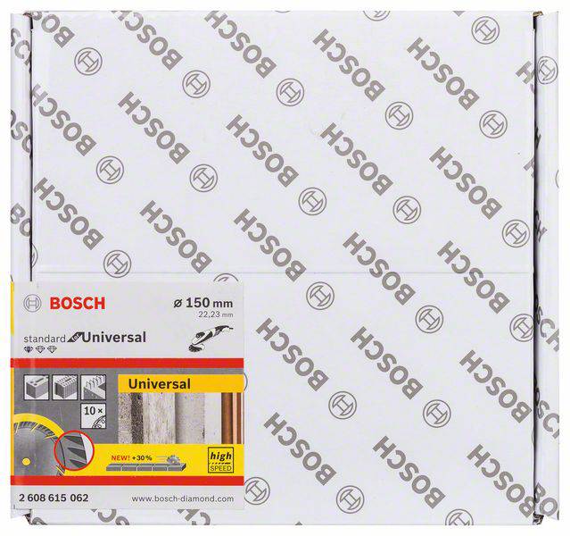 Elmas Kesme Disk BFUniversal 150*22,23mm 9+1 Yedek Parça, Aksesuar ve Bakım Onarım Hizmeti