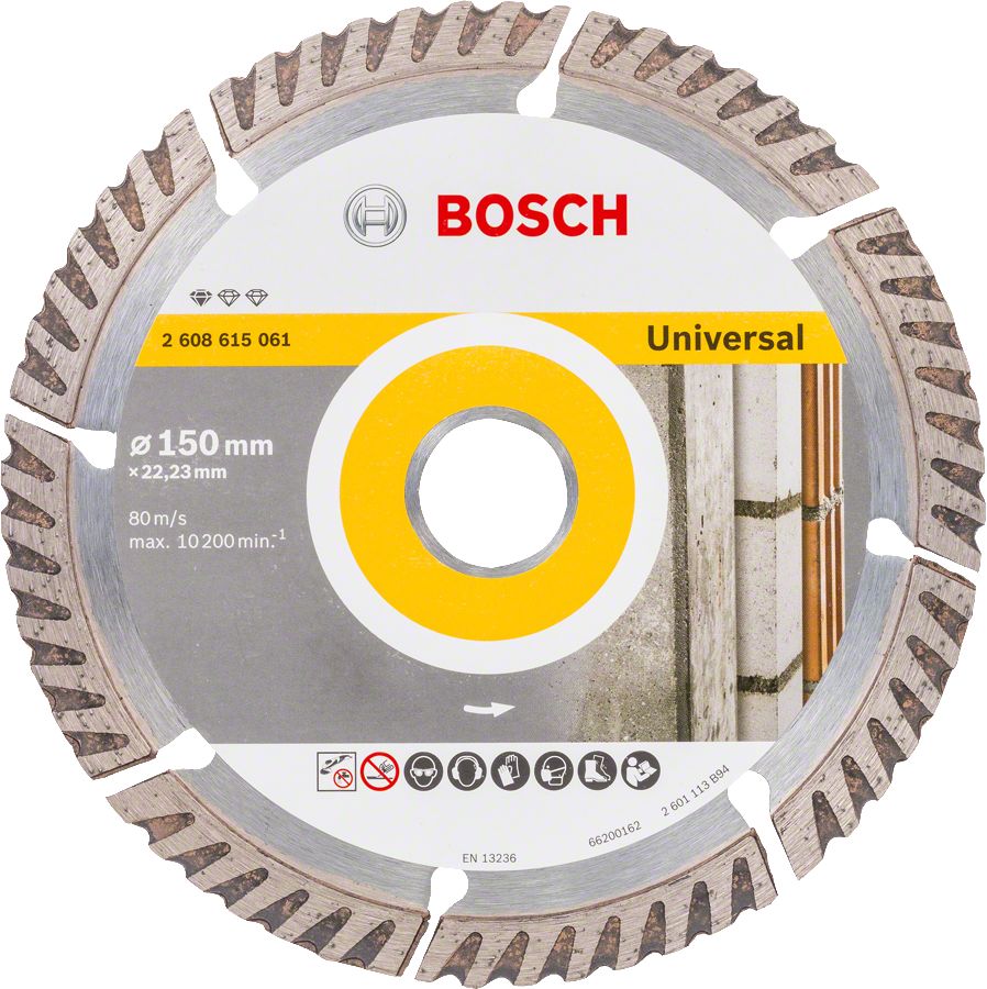 Elmas Kesme Disk BFUniversal 150*22,23mm Yedek Parça, Aksesuar ve Bakım Onarım Hizmeti