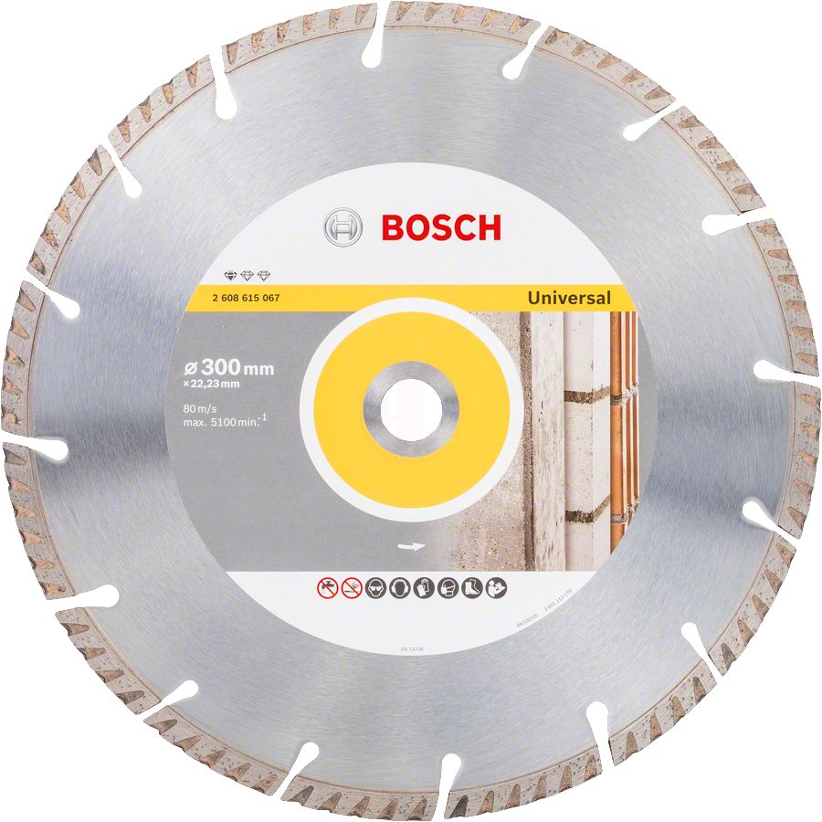 Elmas Kesme Disk BFUniversal 300*22,23mm Yedek Parça, Aksesuar ve Bakım Onarım Hizmeti
