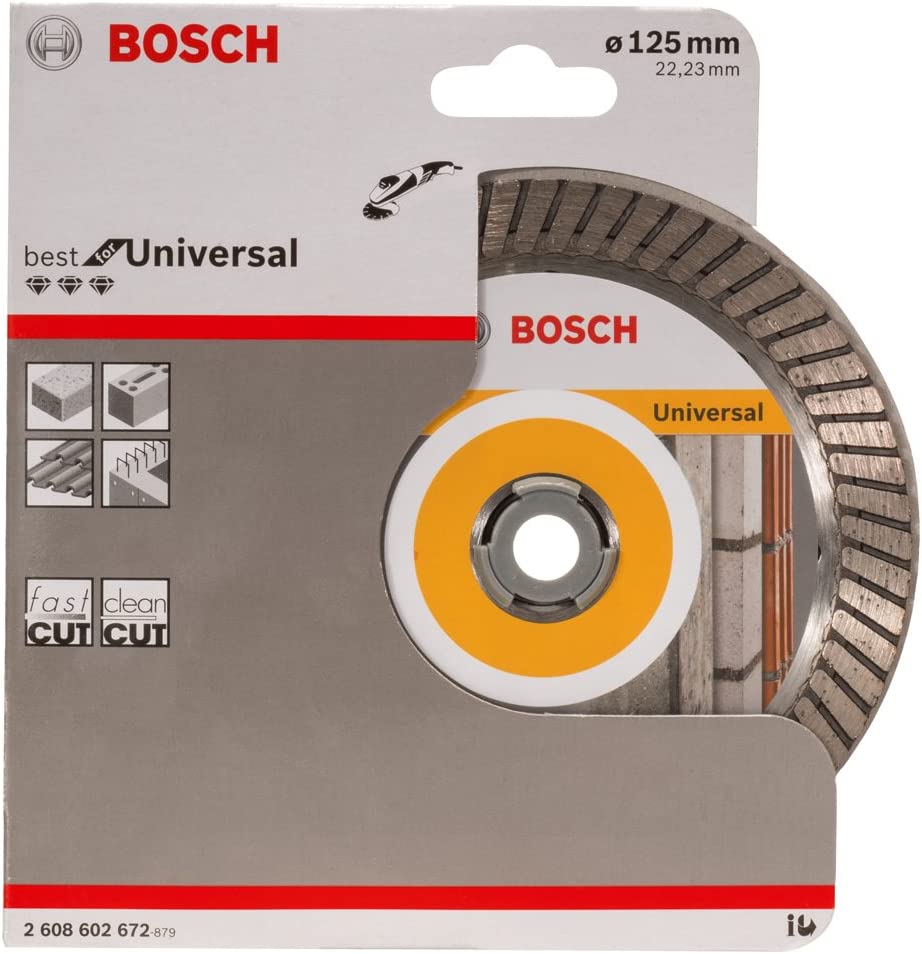 Elmas Kesme Disk BFUniversal Turbo 125*22,23mm Yedek Parça, Aksesuar ve Bakım Onarım Hizmeti
