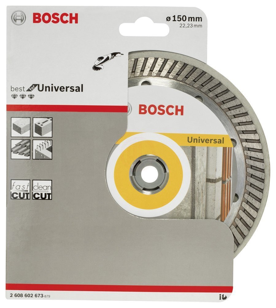 Elmas Kesme Disk BFUniversal Turbo 150*22,23mm Yedek Parça, Aksesuar ve Bakım Onarım Hizmeti