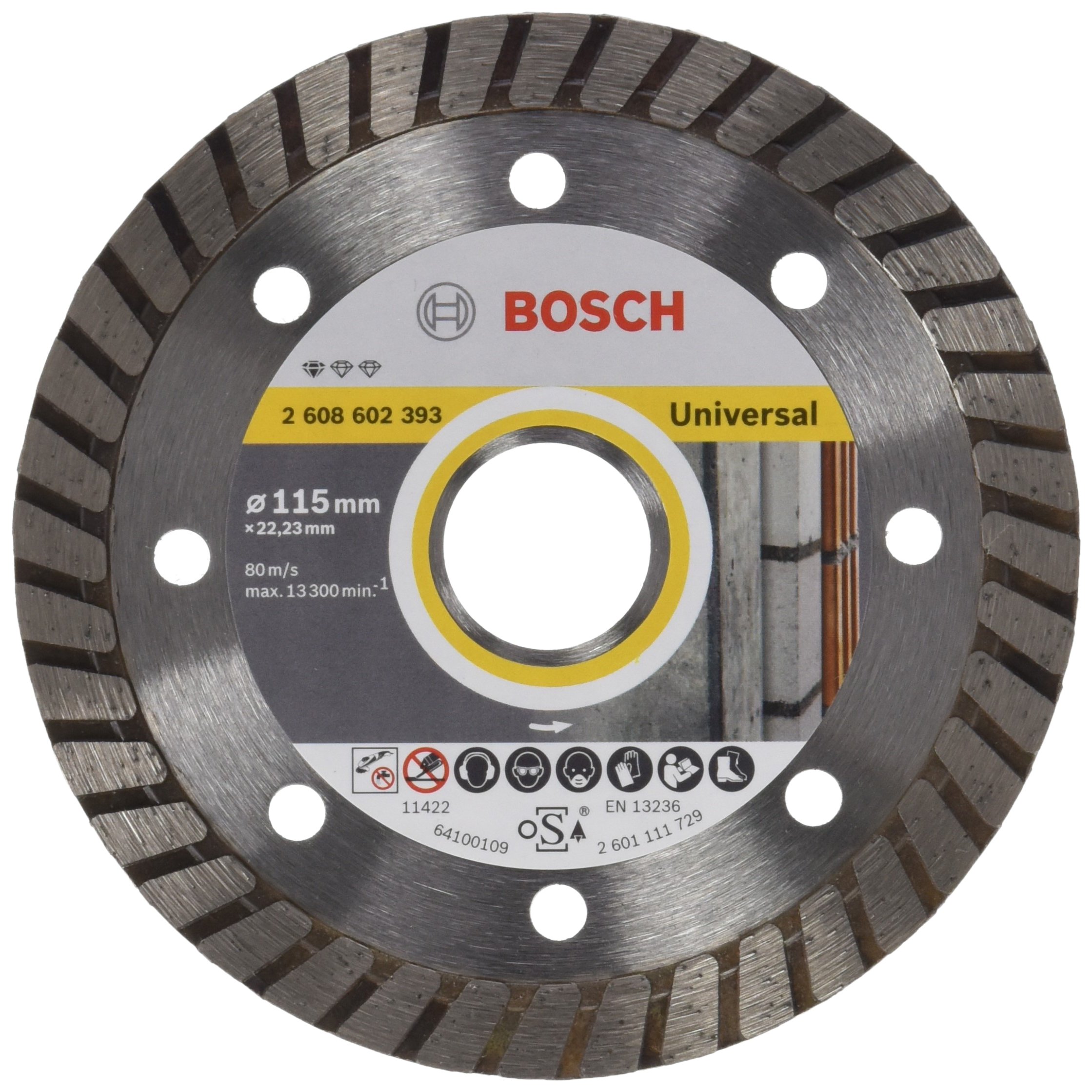 Elmas Kesme Disk SFUniversal Turbo 115*22,23mm Yedek Parça, Aksesuar ve Bakım Onarım Hizmeti