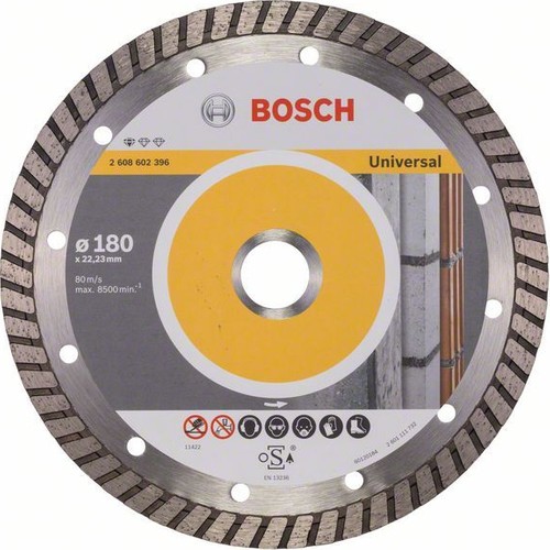 Elmas Kesme Disk SFUniversal Turbo 180*22,23mm Yedek Parça, Aksesuar ve Bakım Onarım Hizmeti