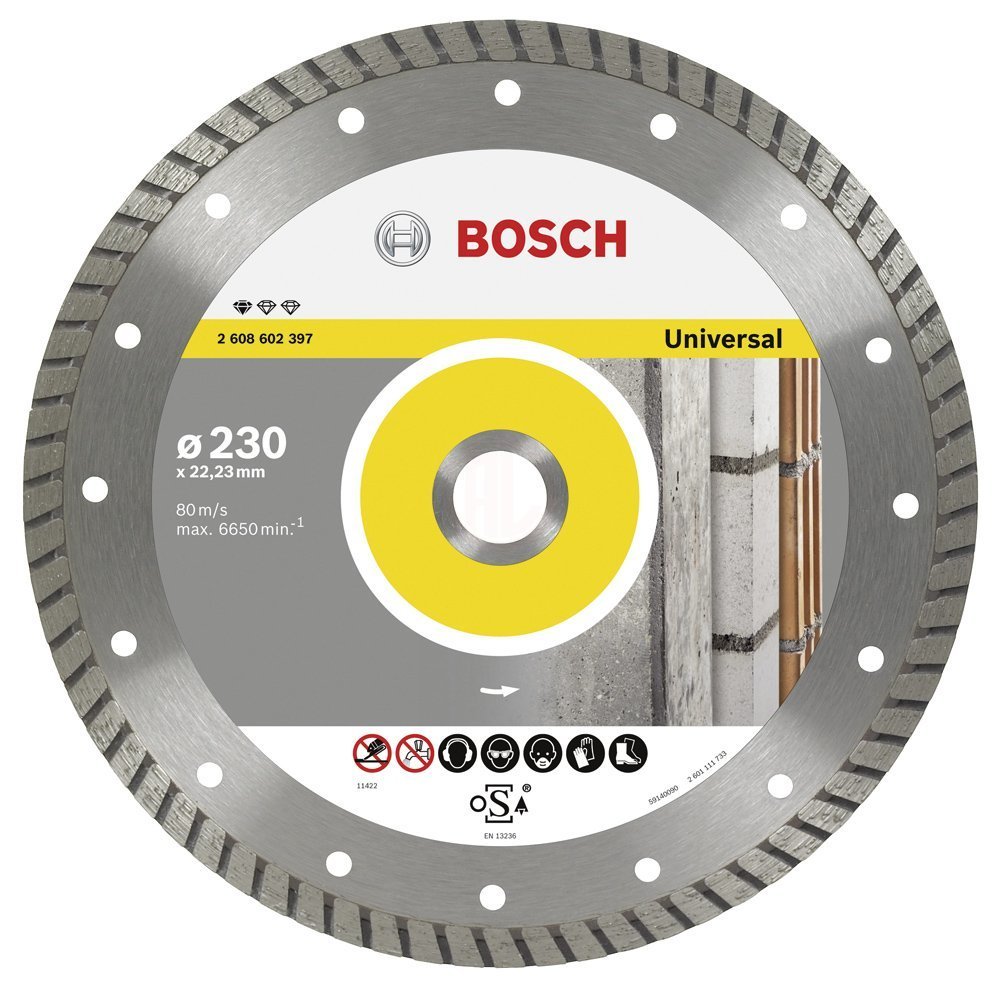 Elmas Kesme Disk SFUniversal Turbo 230*22,23mm Yedek Parça, Aksesuar ve Bakım Onarım Hizmeti