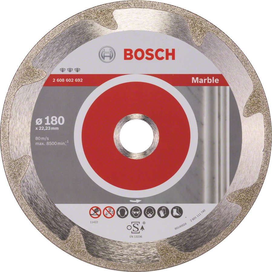 Elmas Kesme Disk BFMermer 180*22,23mm Yedek Parça, Aksesuar ve Bakım Onarım Hizmeti