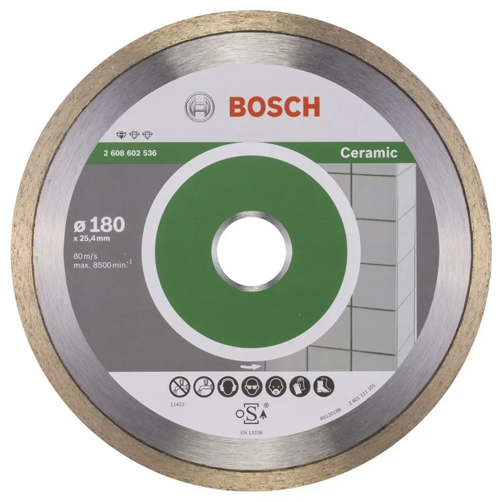 Elmas Kesme Disk SFSeramik 180*25,40mm Yedek Parça, Aksesuar ve Bakım Onarım Hizmeti