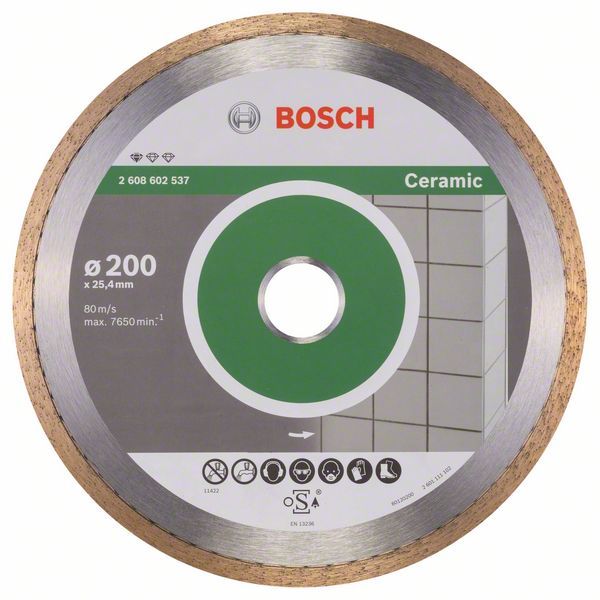 Elmas Kesme Disk SFSeramik 200*25,40mm Yedek Parça, Aksesuar ve Bakım Onarım Hizmeti
