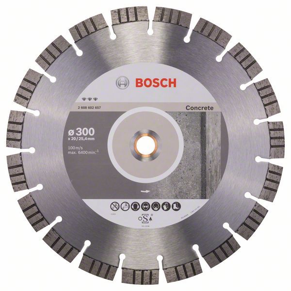 Elmas Kesme Disk BFBeton 300*25,40/®20mm Yedek Parça, Aksesuar ve Bakım Onarım Hizmeti