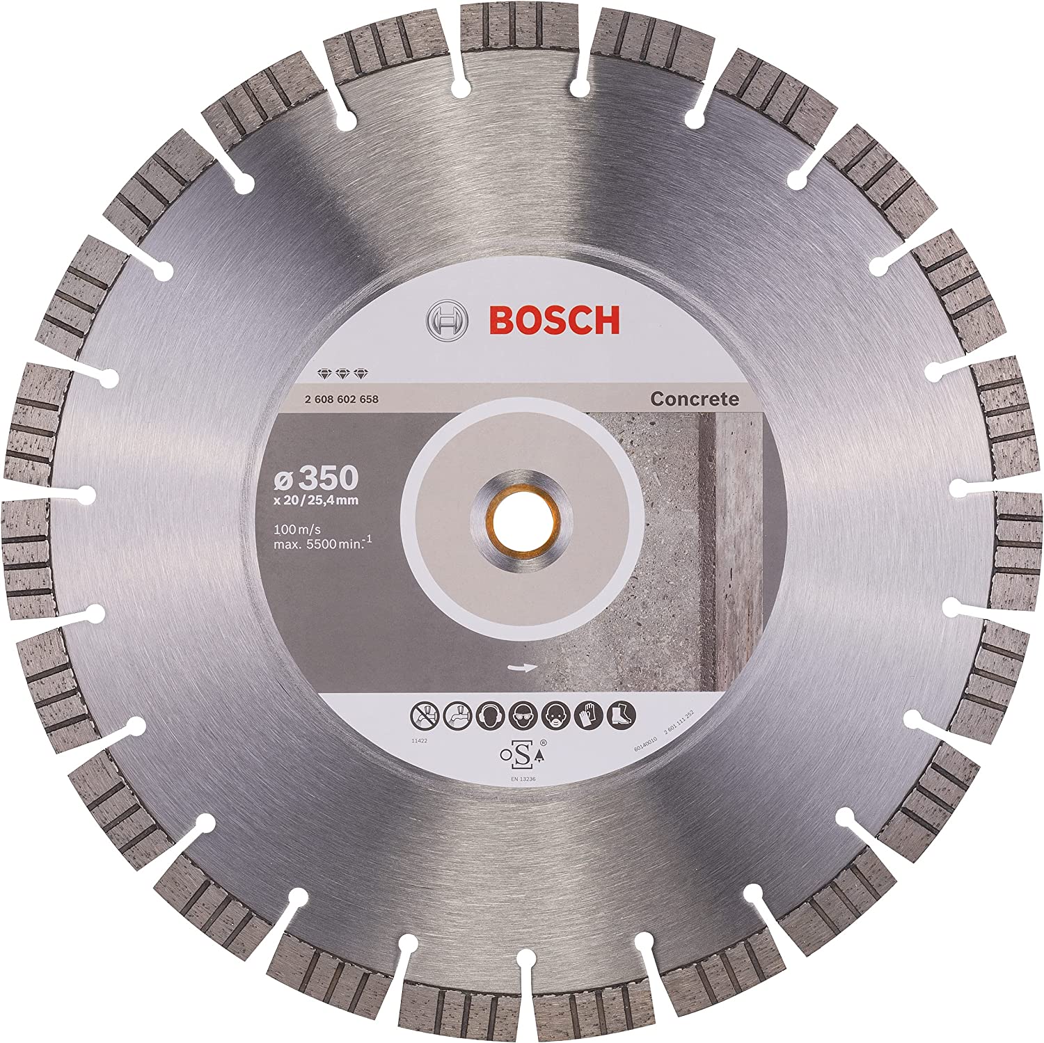 Elmas Kesme Disk BFBeton 350*25,40/®20mm Yedek Parça, Aksesuar ve Bakım Onarım Hizmeti