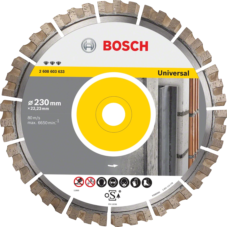 Elmas Kesme Disk BFUniversal+Metal 350*25,40/®20mm Yedek Parça, Aksesuar ve Bakım Onarım Hizmeti