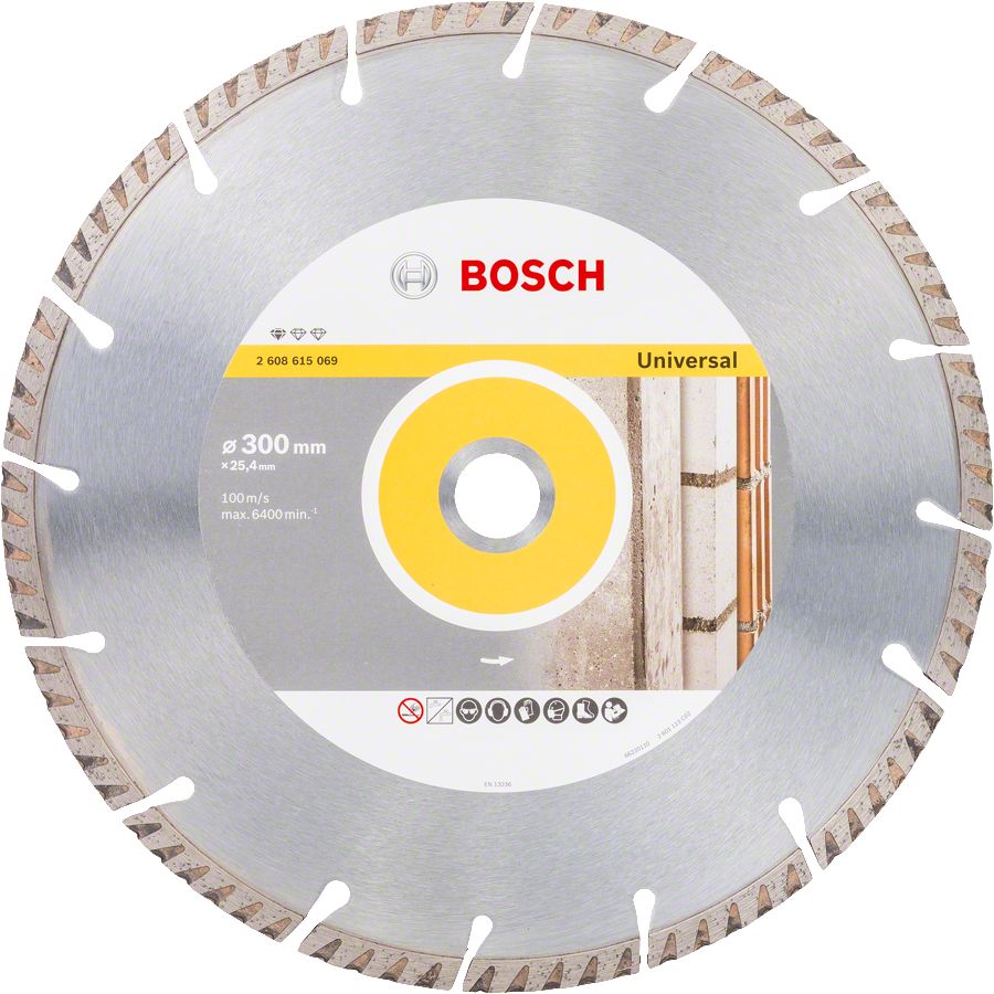 Elmas Kesme Disk SFUniversal 300*25,40mm Yedek Parça, Aksesuar ve Bakım Onarım Hizmeti