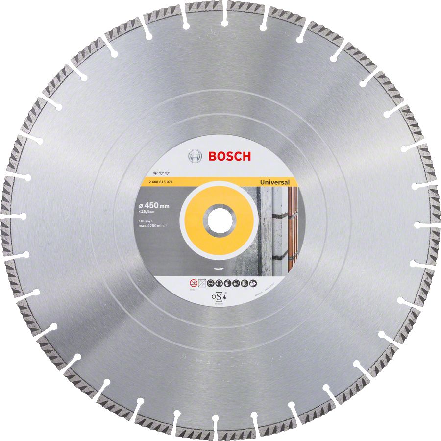 Elmas Kesme Disk SFUniversal 450*25,40mm Yedek Parça, Aksesuar ve Bakım Onarım Hizmeti