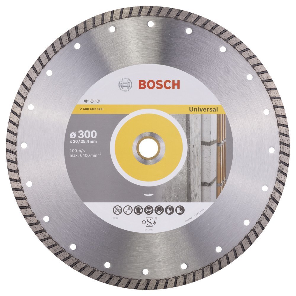 Elmas Kesme Disk SFUniversal Turbo 300*25,40/®20mm Yedek Parça, Aksesuar ve Bakım Onarım Hizmeti