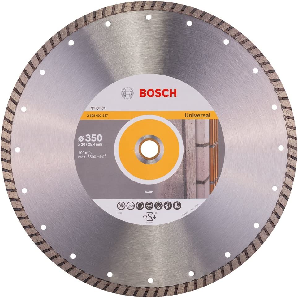 Elmas Kesme Disk SFUniversal Turbo 350*25,40/®20mm Yedek Parça, Aksesuar ve Bakım Onarım Hizmeti