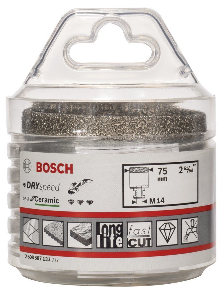 DrySpeed BfC Elmas Delici Uç 75*35 mm Yedek Parça, Aksesuar ve Bakım Onarım Hizmeti