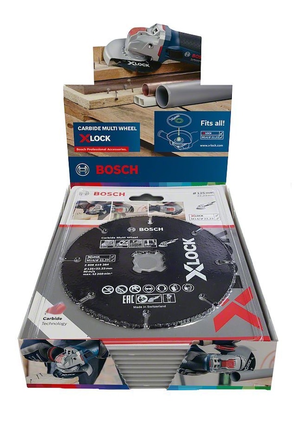X-LOCK CMW Kesme Diski 125 mm 10lu multi Yedek Parça, Aksesuar ve Bakım Onarım Hizmeti