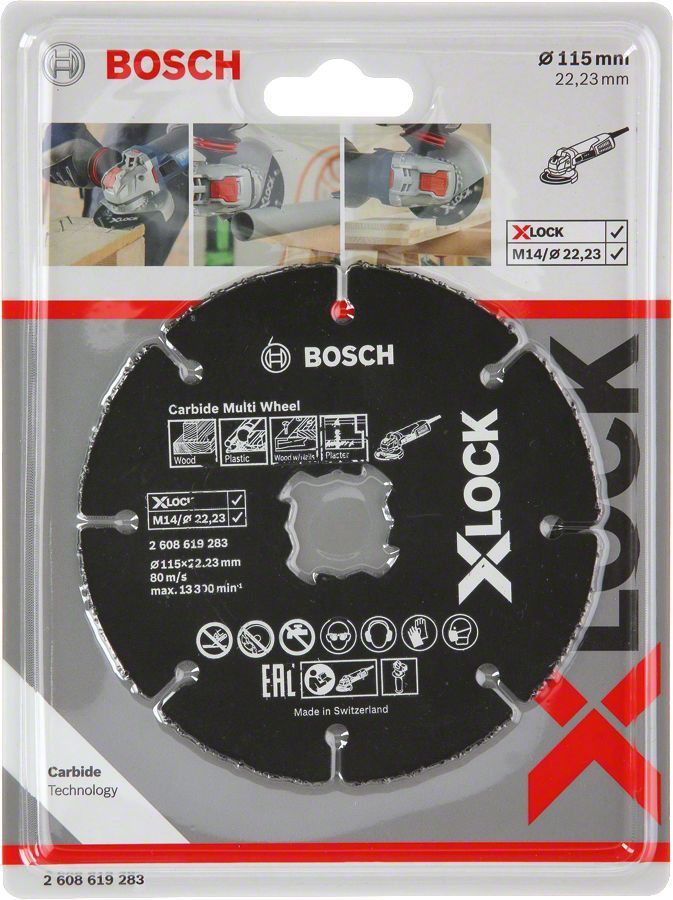 X-LOCK CMW Kesme Diski 115 mm multi Yedek Parça, Aksesuar ve Bakım Onarım Hizmeti