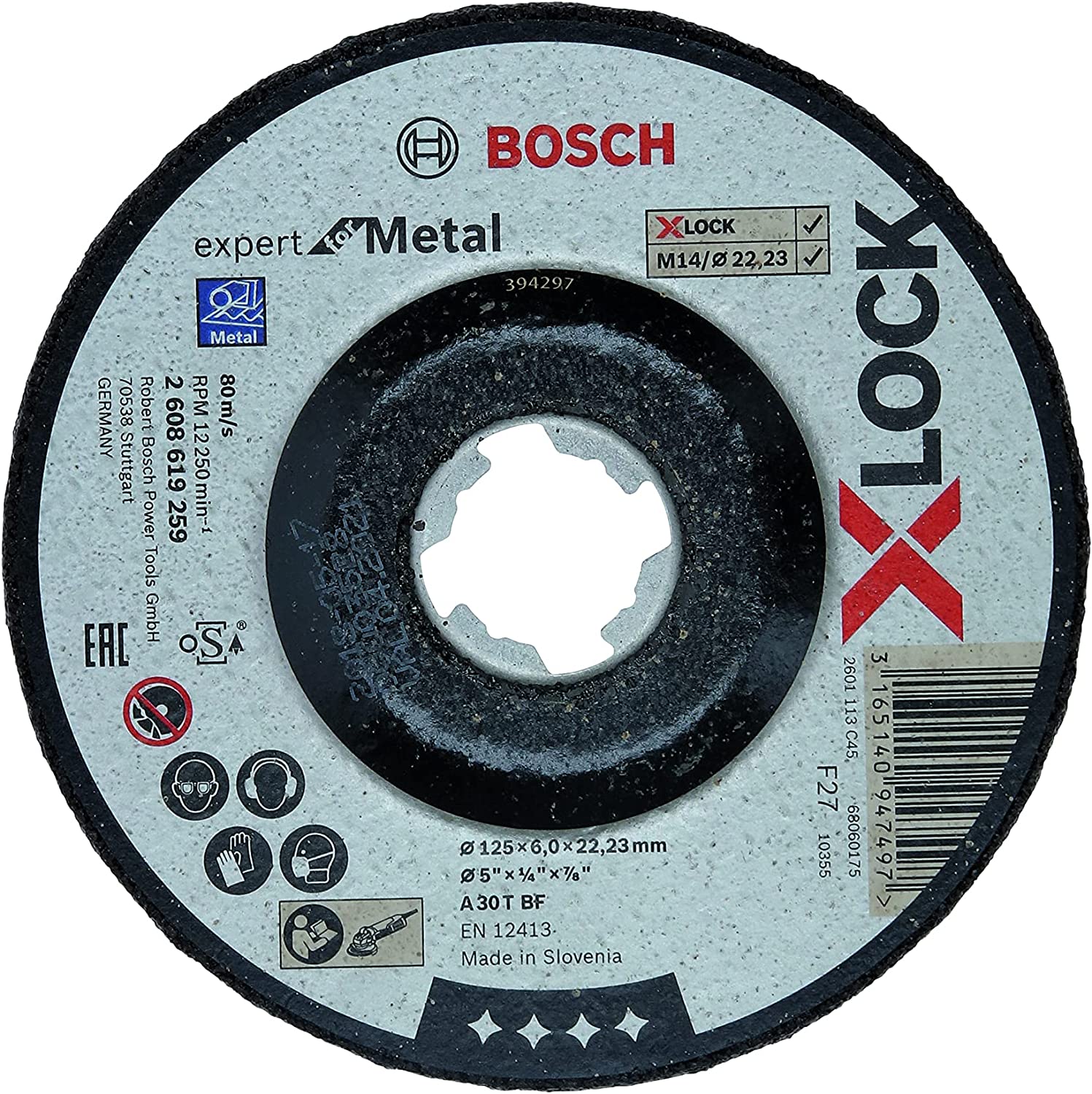 X-LOCK EXM Taşlama Taşı 125*6 mm Düz Yedek Parça, Aksesuar ve Bakım Onarım Hizmeti