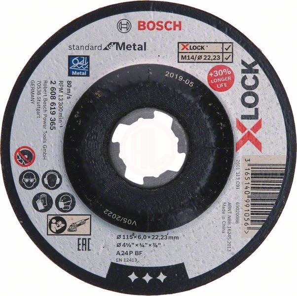 X-LOCK SDMetal KesmeTaşı 115*6mm Düz(+30%) Yedek Parça, Aksesuar ve Bakım Onarım Hizmeti