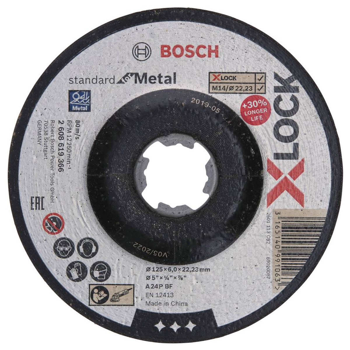 X-LOCK SDMetal KesmeTaşı 125*6mm Düz(+30%) Yedek Parça, Aksesuar ve Bakım Onarım Hizmeti