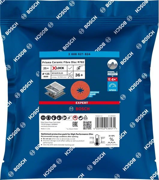 X-LOCK R782 Prisma 125 mm 36+ Kum Fiber