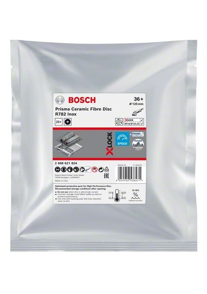 X-LOCK R782 Prisma 125 mm 36+ Kum Fiber Yedek Parça, Aksesuar ve Bakım Onarım Hizmeti