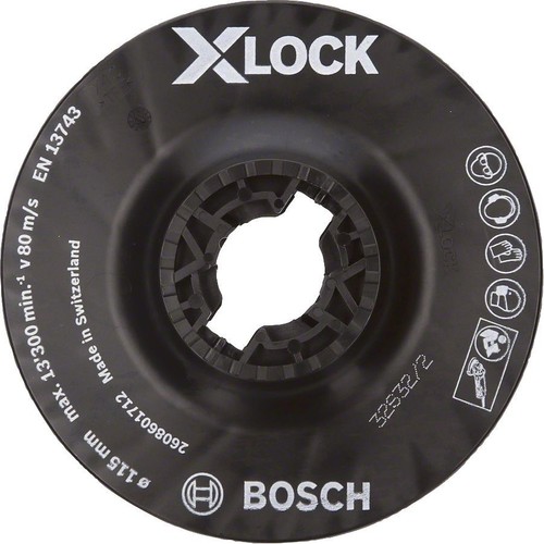 X-LOCK 115 mm Fiber Disk Orta Taban Yedek Parça, Aksesuar ve Bakım Onarım Hizmeti