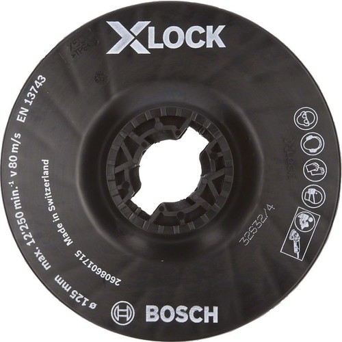 X-LOCK 125 mm Fiber Disk Orta Taban Yedek Parça, Aksesuar ve Bakım Onarım Hizmeti