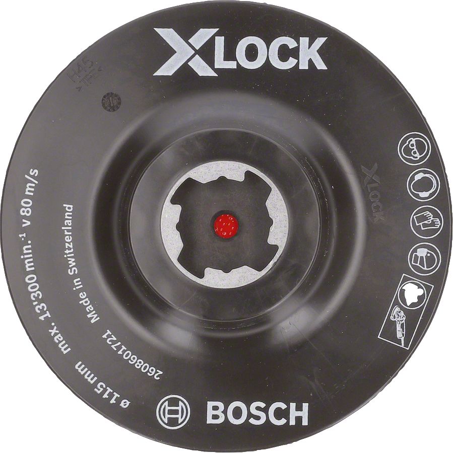 X-LOCK 115 mm M14 Zımpara Tabanı Yedek Parça, Aksesuar ve Bakım Onarım Hizmeti
