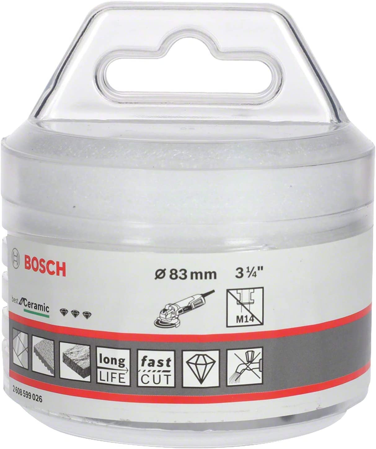 X-LOCK DrySpeed BfC Elmas Delici Uç 83mm Yedek Parça, Aksesuar ve Bakım Onarım Hizmeti