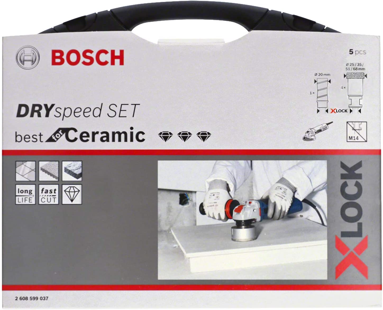 X-LOCK DrySpeed BfC Elmas Delici Uç Seti Yedek Parça, Aksesuar ve Bakım Onarım Hizmeti