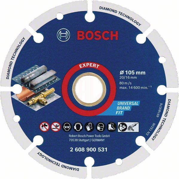 DMW Metal Kesme Diski 105*20/16 mm Yedek Parça, Aksesuar ve Bakım Onarım Hizmeti