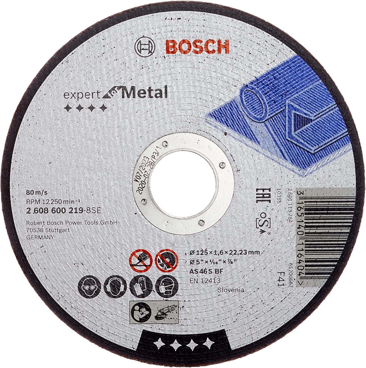 EXMetal Kesme Taşı 125*1,6 mm Düz Yedek Parça, Aksesuar ve Bakım Onarım Hizmeti