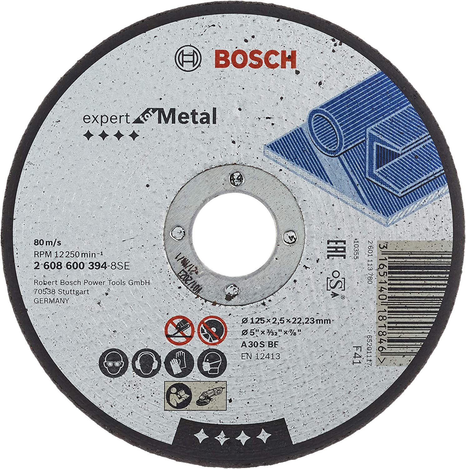 EXMetal Kesme Taşı 125*2,5 mm Düz Yedek Parça, Aksesuar ve Bakım Onarım Hizmeti