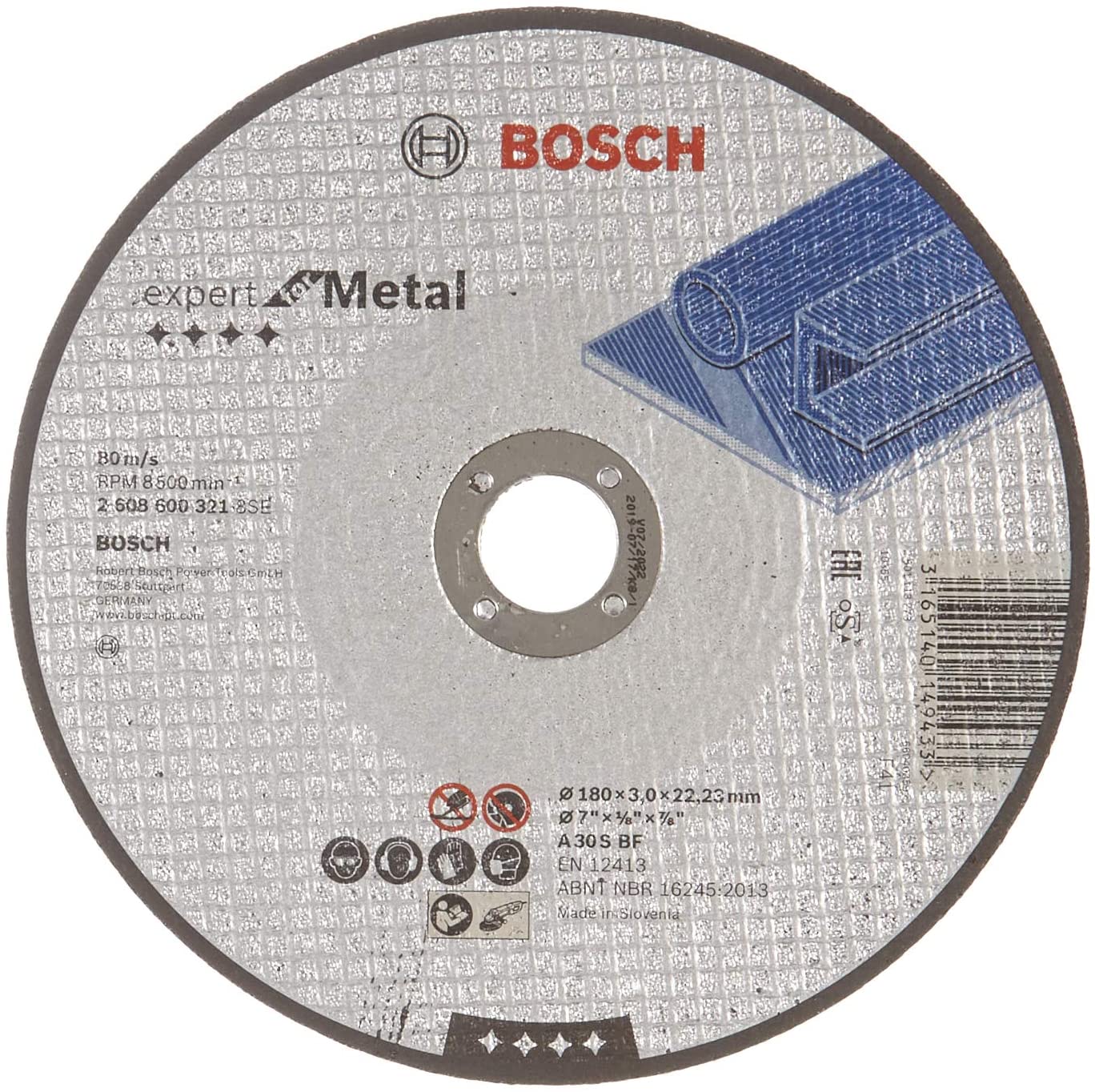 EXMetal Kesme Taşı 180*3,0 mm Düz Yedek Parça, Aksesuar ve Bakım Onarım Hizmeti
